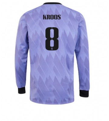 Real Madrid Toni Kroos #8 Bortedrakt 2022-23 Langermet